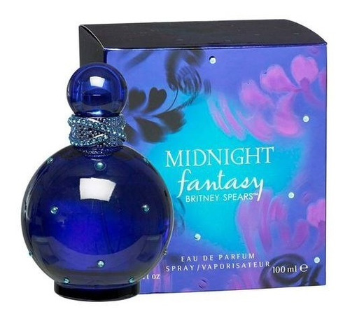 Imagen 1 de 6 de Perfume Britney Spears Midnight Fantasy 100ml Edp Dama Og