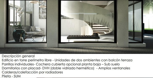 Imagen 2 de 12 de Emprendimiento Departamento 2 Ambientes En Castelar Norte Piscina Sum Parrilla