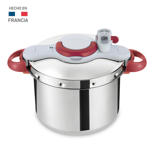 Olla A Presión Clipso Minut Perfect 7,5l Tefal Plateado