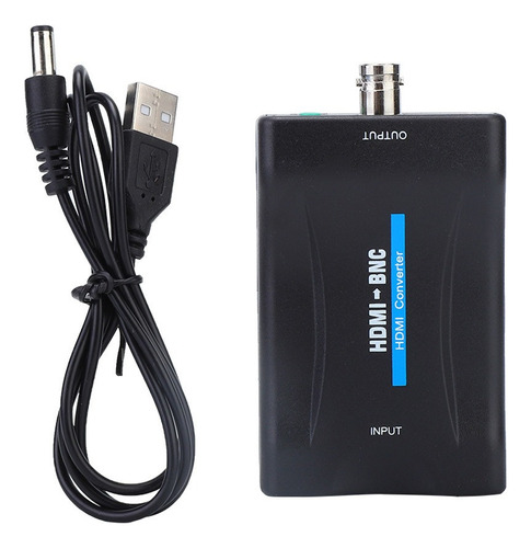 Convertidor De Señal De Audio Y Video Compuesto Hdmi A Bnc