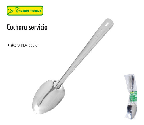 Cuchara De Servicio 12 Pzas Acero Inoxidable