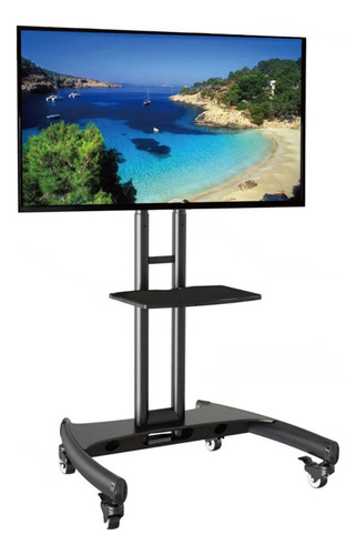 Imagen 1 de 8 de Soporte Móvil De Piso Tv Lcd Monitor . Myshopuruguay!!!