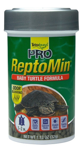 Alimento Para Tortugas Reptomin Pro Baby 32 Gr 1.13 Oz