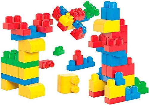 Mega Bloks Let &#39;s Start Edificio, De 40 piezas