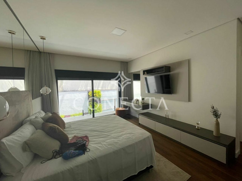 Imagem 20 de 30 de Casa De Alto Padrão Para Locação Em Alphaville - Gênesis 2 - Casa 560m² - 6 Suítes - 6 Vagas - Mobiliada - Cnclp1102-2