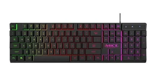 Kit Gamer Imice Teclado Ak-600 New + Mouse A8 3200 Dpi