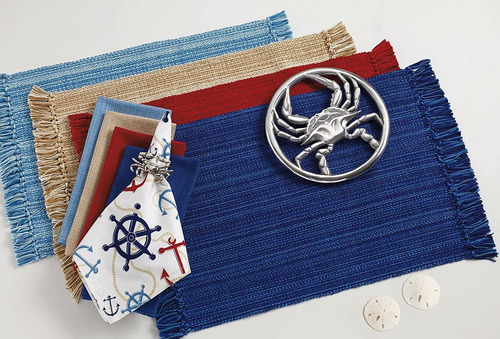 Colección De Mesa Abigarrada, Juego De Manteles Indivi...