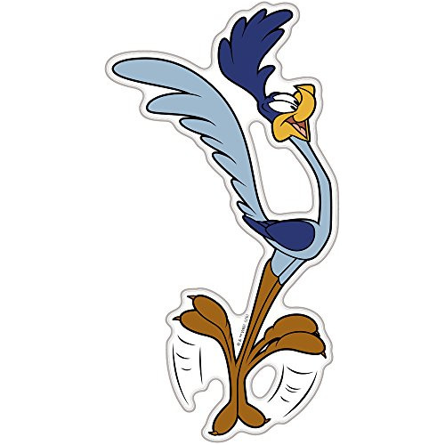 Looney Tunes Road Runner Character Car Decal Dome/multi...