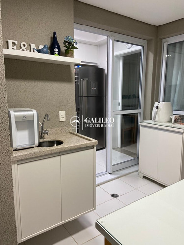 Imagem 9 de 23 de Apartamento No Condomínio Naturale Com 2 Dormitórios | Jardim Ana Maria | Jundiaí | São Paulo - Ap02196 - 71011916