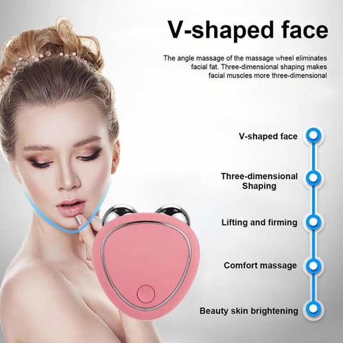 Masajeador Facial Con Micro Corriente Tipo Skindion