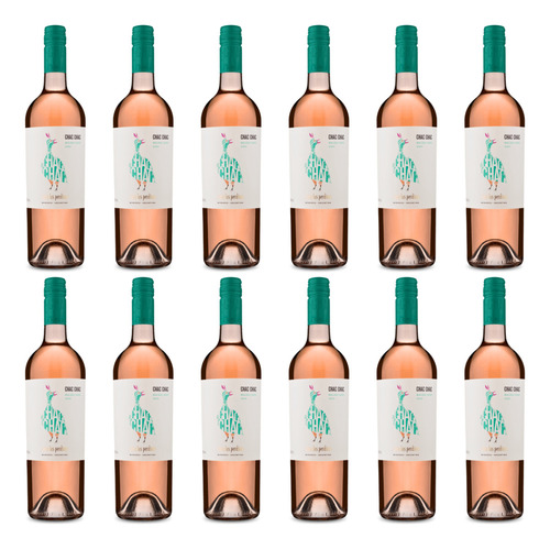 Vinho Argen Chac Chac Malbec 750ml Rosé Kit C/12 Frt