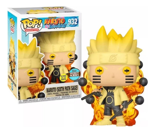 Funko Pop Naruto Sixth Path Sage Glow #932 Specialty Series