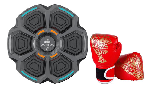 Equipo De Boxeo Con, Objetivo De Guantes Rojos Para Niños