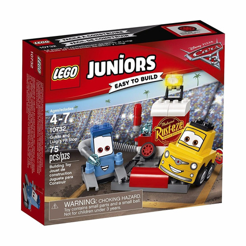 Puesto De Reparación De Guido Y Luigi -cars- Juniors - Lego