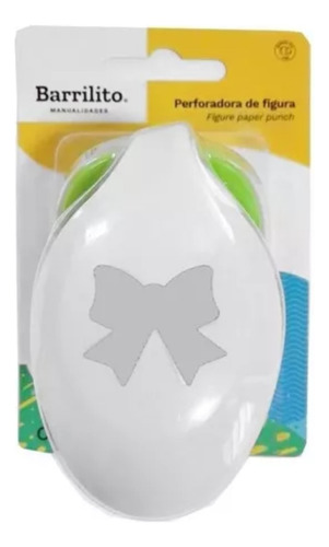 3 Perforadoras Barrilito P/foamy Modelos Diferentes Color Blanco Forma De La Perforación