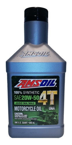 Amsoil 20w50 Performance. Aceite De Moto Full Sintético