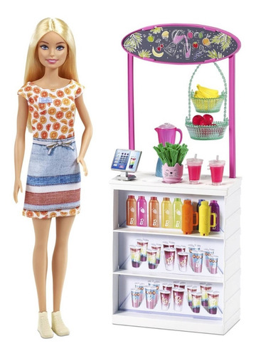 Barbie Set De Jugos Tropicales