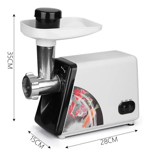 Picadora Carne Máquina Picar Carne Eléctrica Potencia 2500w