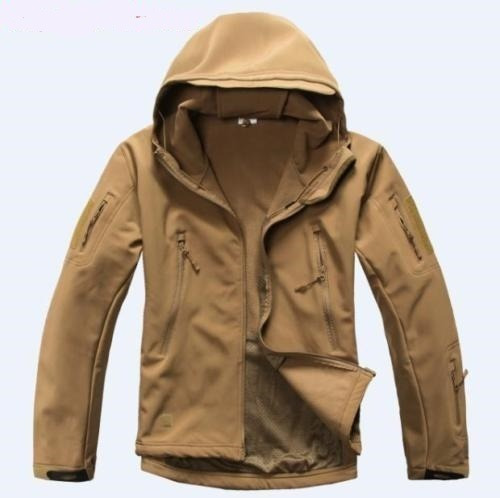 Campera Tactica Militar Travesia Caza Montaña Aventura Tan