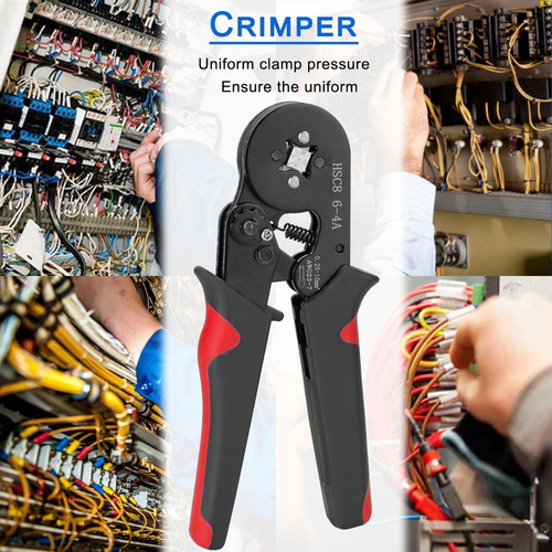 Kit De Herramientas De Crimpado Hsc8 6-4 0.25-10m+ Terminale