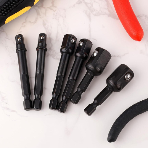 Juego De Adaptadores Impact Socket De 6 Piezas, Disco De Imp