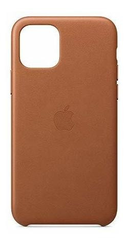 Apple - Funda De Piel Para iPhone 11 Pro, Marrón (saddle Bro