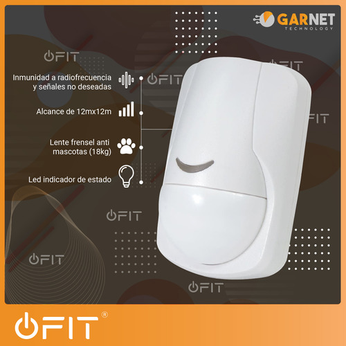 Imagen 5 de 11 de Ir-800 Detector Infrarrojo Garnet Anti Mascotas 18kg