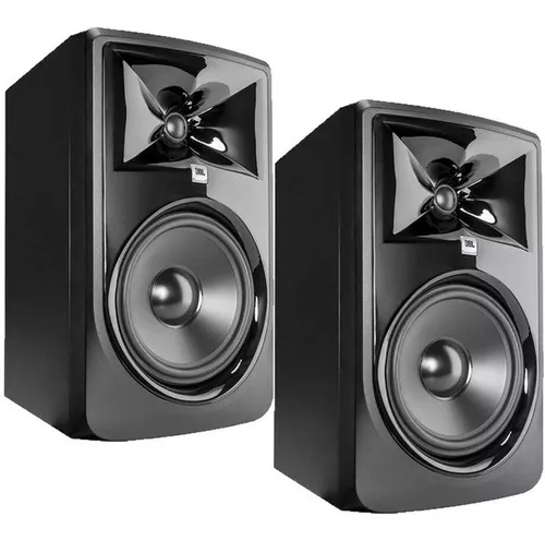 Caixa Monitor de Áudio JBL LSR 308 Studio Biamplificada 8 Bivolt