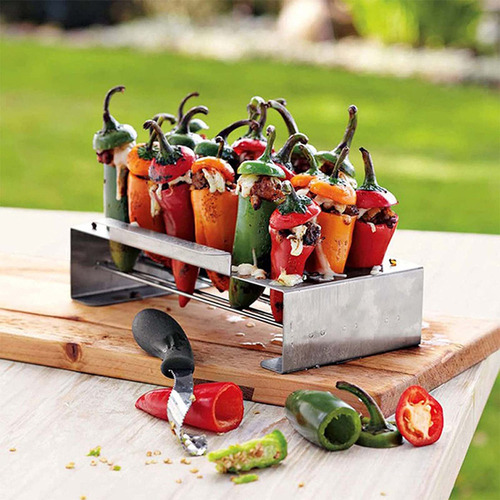 Parrilla De Acero Para Asar Chiles, Parrilla Para Jalapeños,
