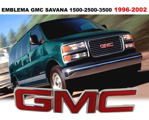 Emblema Parrilla Gmc Savana 1500-2500-3500 1996-2002.