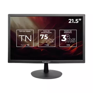 Monitor Tgt St21.5g Led 21.5 Polegadas Full Hd 75hz Hdmi/vga Cor Preto 110v/220v