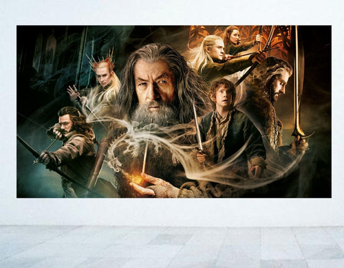 Adesivo Papel Parede Filme O Hobbit Senhor Dos Anéis