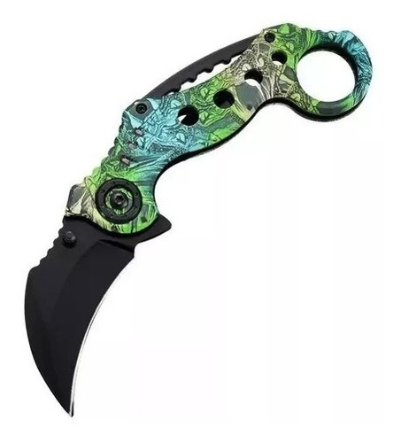 Cuchillo Táctico Plegable Estilo Kerambit