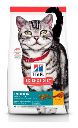 Alimento Gato Hill's Science Diet Feline Adult Indoor 3.2 Kg