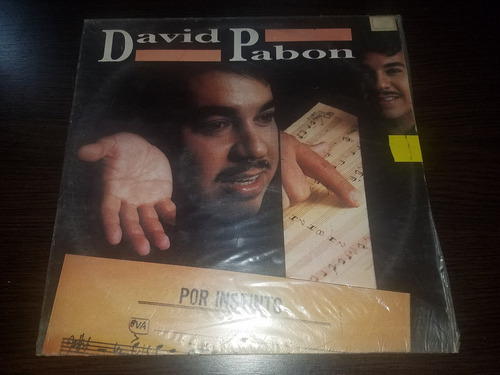 Lp Vinilo Disco Acetato Vinyl David Pabon Por Instinto Salsa