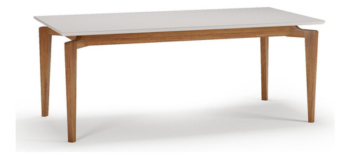 Mesa Para Sala De Jantar Retangular 140x90cm Columbia Wt