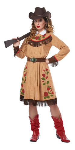 Disfraz Talla M Para Mujer De Annie Oakley Vaquera Halloween