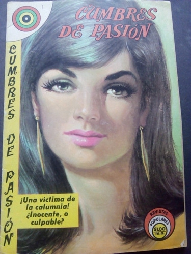 Cumbres De Pasión No.1 Comic Editorial Temporae Año-1968 