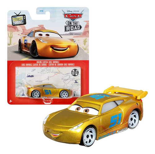 Cars On The Road - Rusteze Dinoco Cruz Ramirez - Mattel