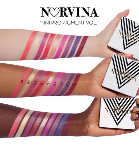 Anastasia Mini Norvina Pro Pigment Palette Vol. 1