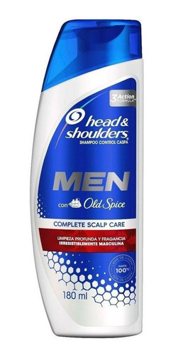 Head Shoulders Shampoo X180 Triple Accion Con Old Spice 