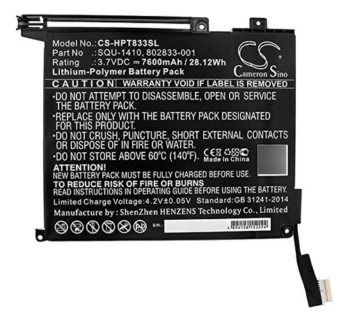 Fyiogxg Cameron Sino Bateria Para Hp M5h12ua Pro Slate 10 Ee