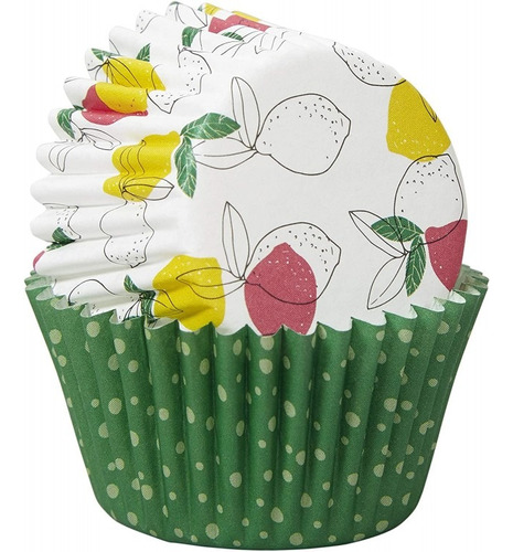 Capacillo Mini Diseño De Frutas C/100 Pzas Wilton