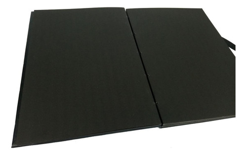 Caderno Com Folha Preta Sketchbook Desenho 120g, 40 Folhas
