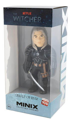 Minix Figura Coleccionable | The Witcher Geralt Of Rivia