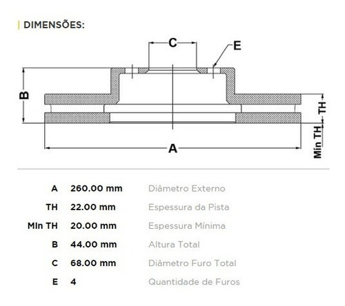 Imagem 5 de 7 de Pastilha Freio + Disco Dianteiro Tiida 1.8l 16v 2008