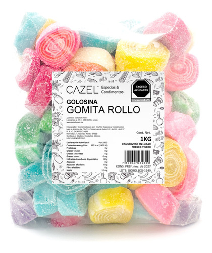 Gomita Rollo 1kg