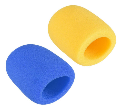 Sourcing Map Funda Microfono Espuma Esponja Parabrisa Azul 2