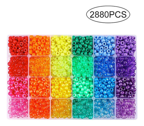 Xyz 2880pcs Beads Diy Pulseras Fabricación De Joyas Con