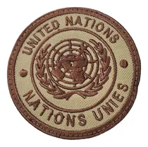 Comprar Parche Abrojo United Nations Coyote Desert Uca Bordado